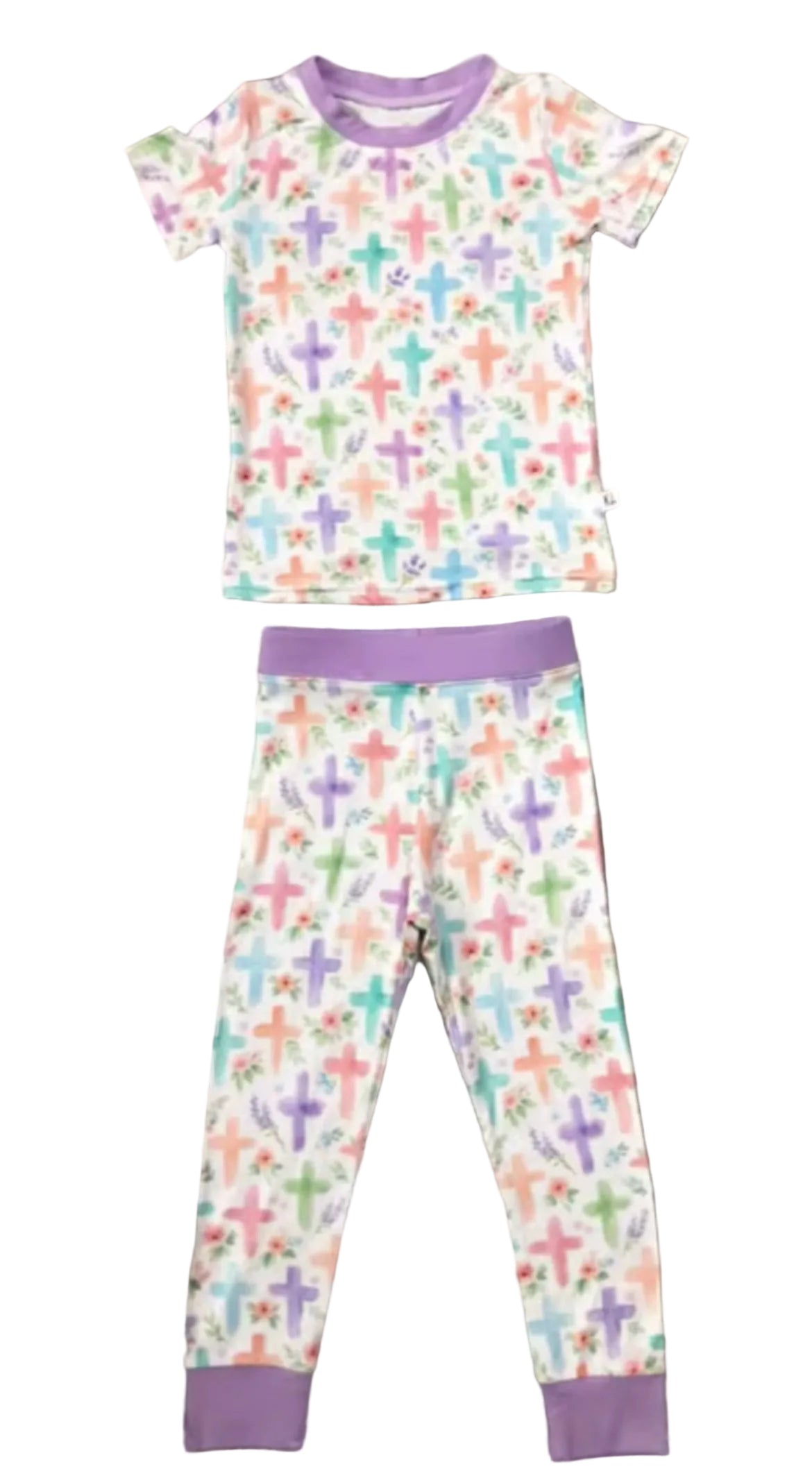 Watercolor Cross Bamboo      PJ set (preorder)