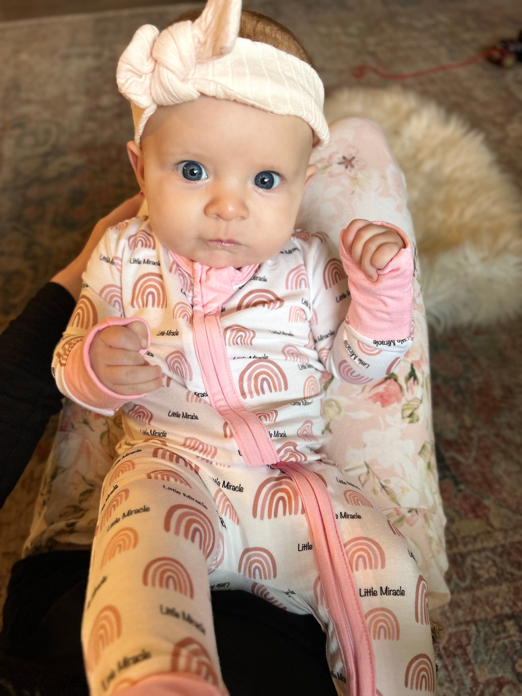 Little Miracle Pink Bamboo Zippy