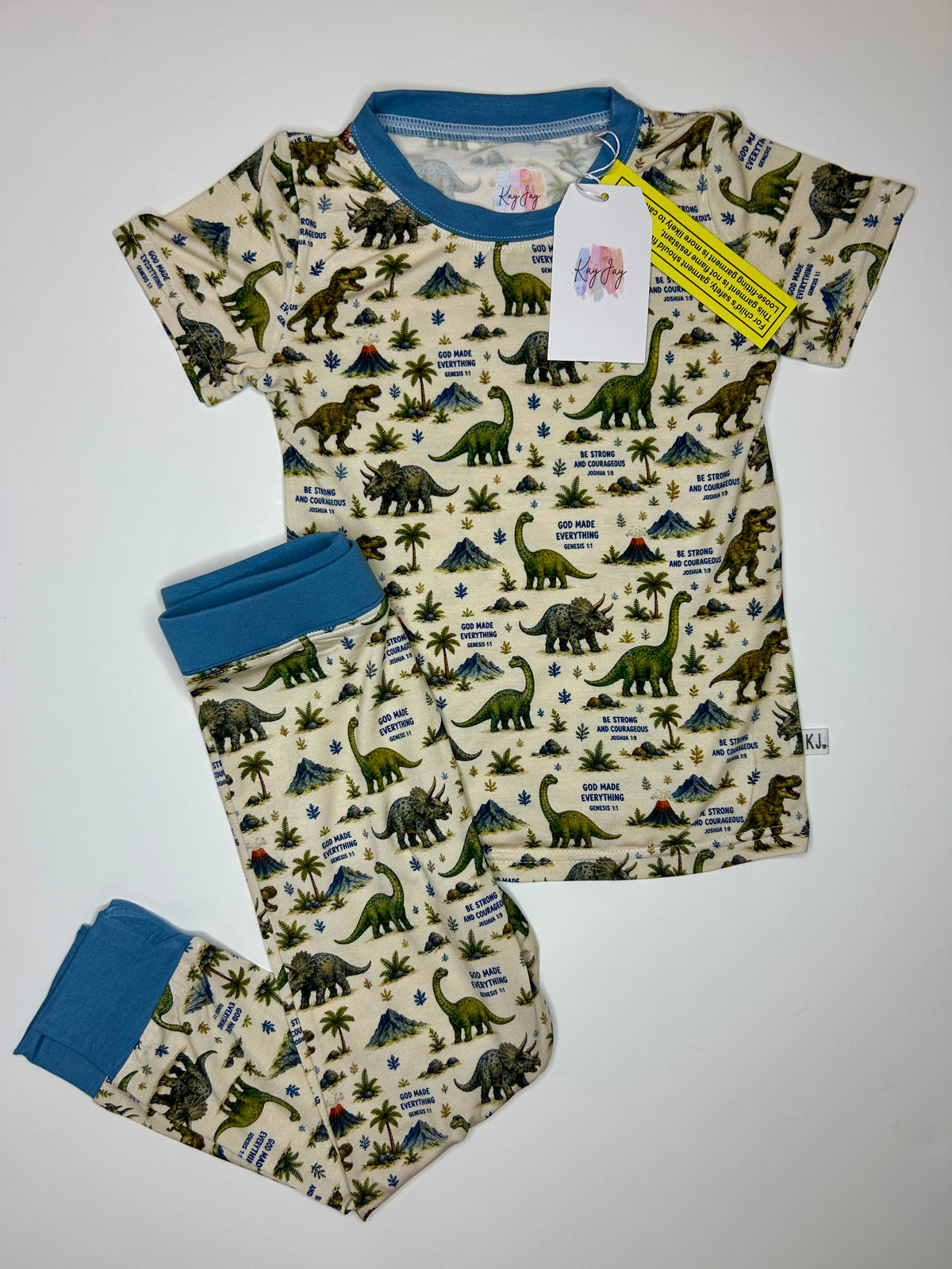 Dinosaur Bamboo PJ 2-piece set