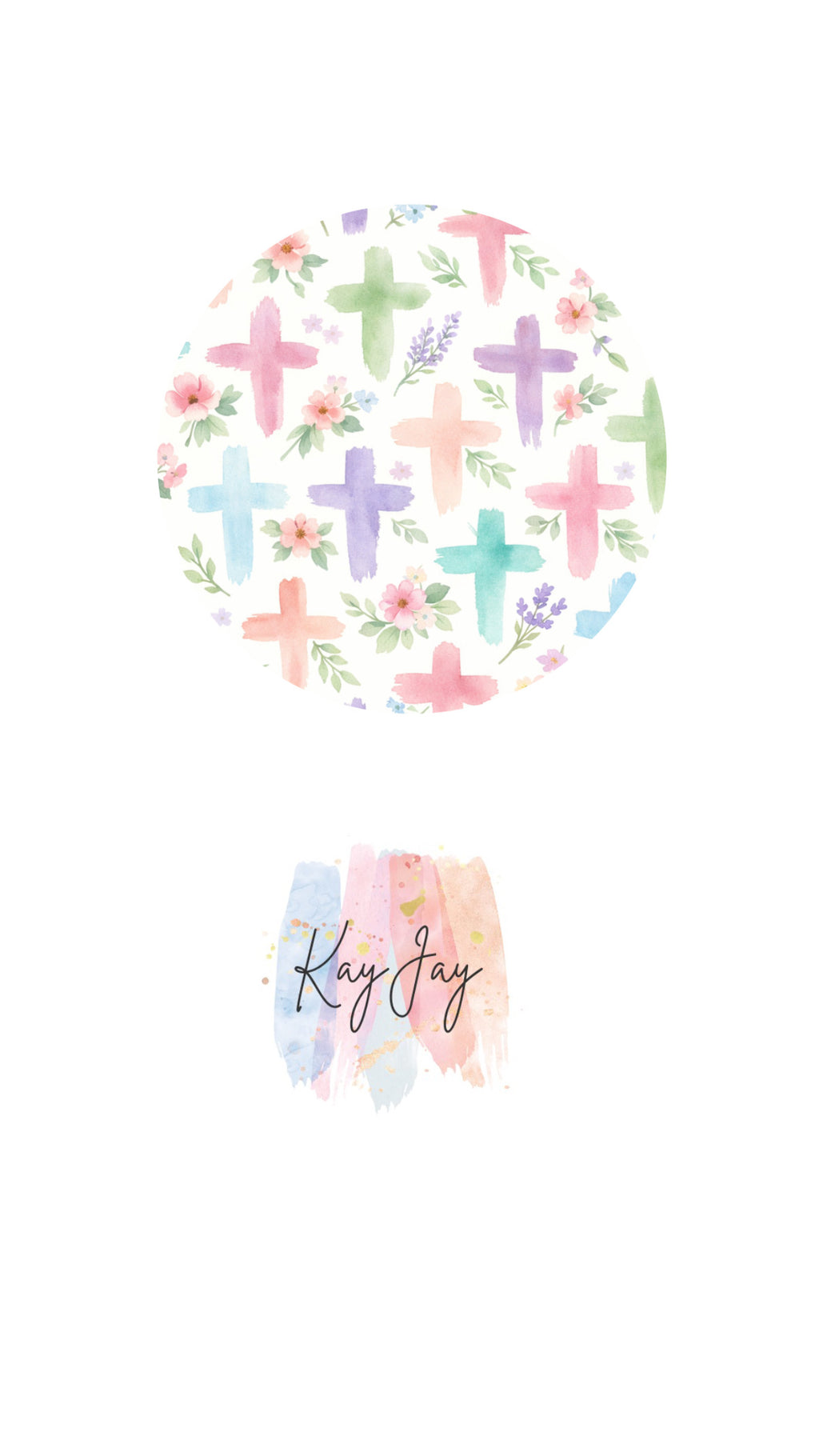 Pastel Crosses Zippy
