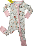 Bamboo Floral Cross Zippy
