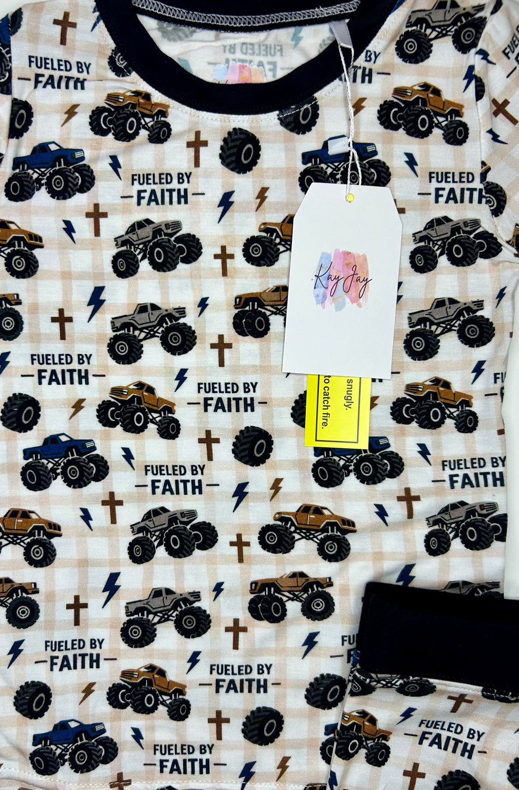 Fueled by Faith Bamboo PJ set