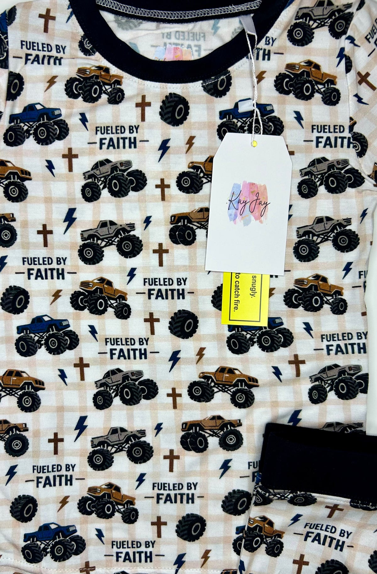 Fueled by Faith Bamboo PJ set