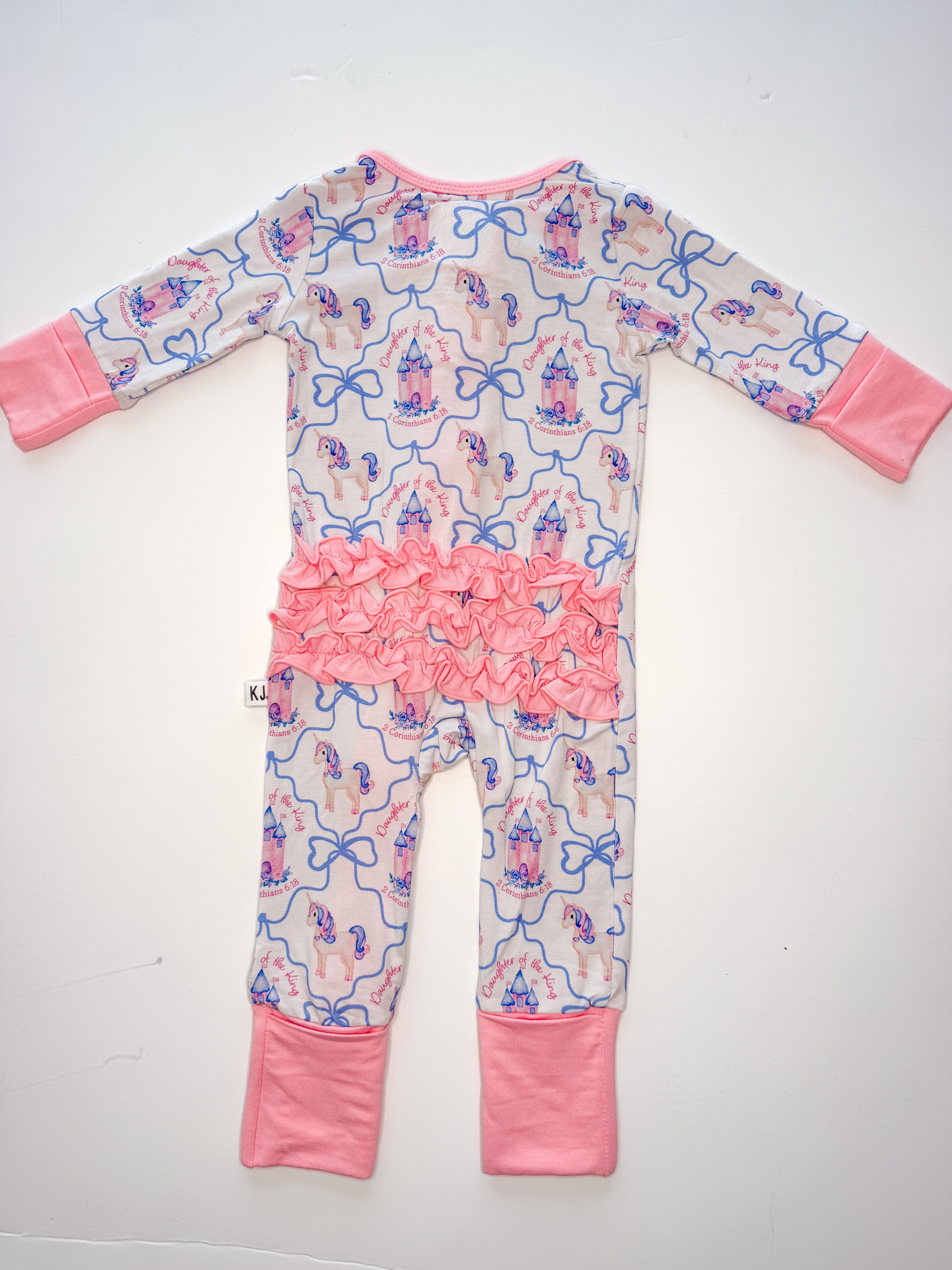Daughter of the King Bamboo Ruffle zippy