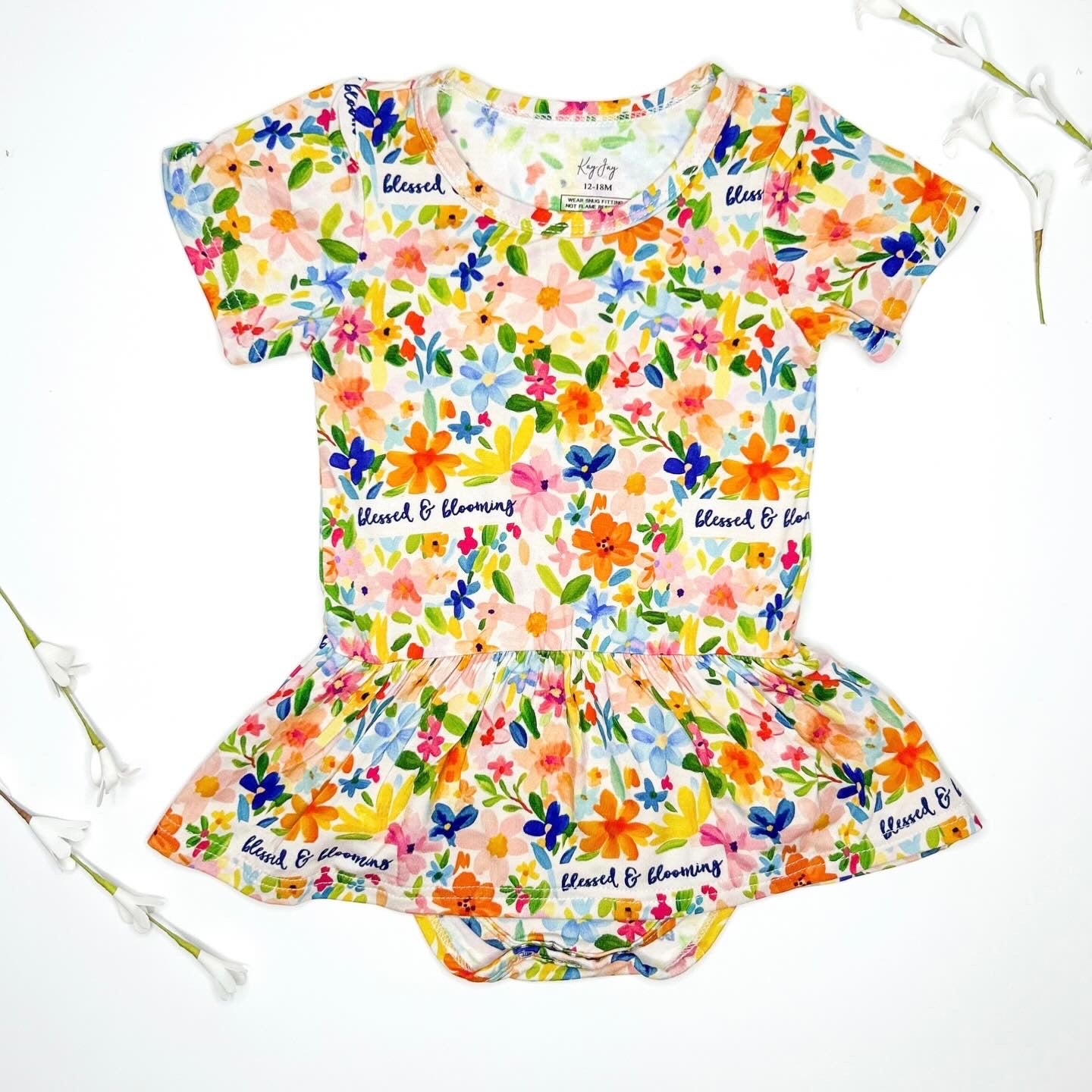 Blessed and Blooming Bodysuit Twirl