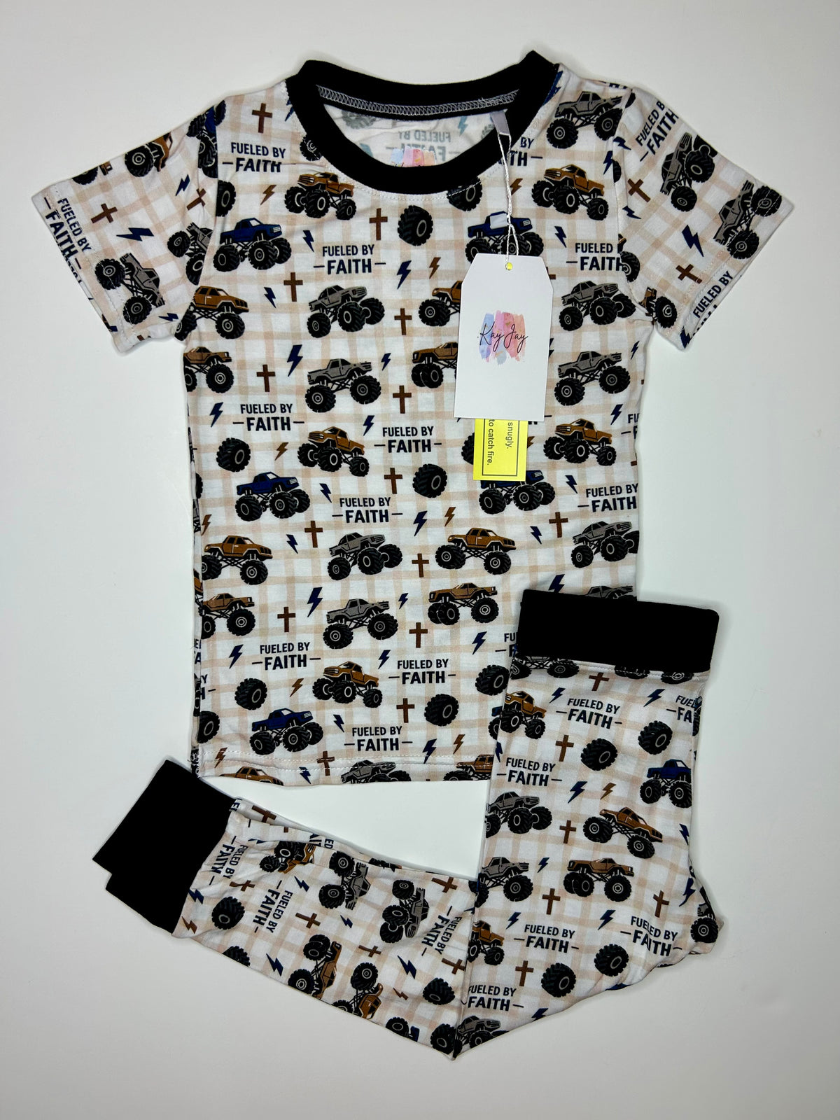Fueled by Faith Bamboo PJ set