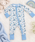 Little Miracle Blue Bamboo Zippy