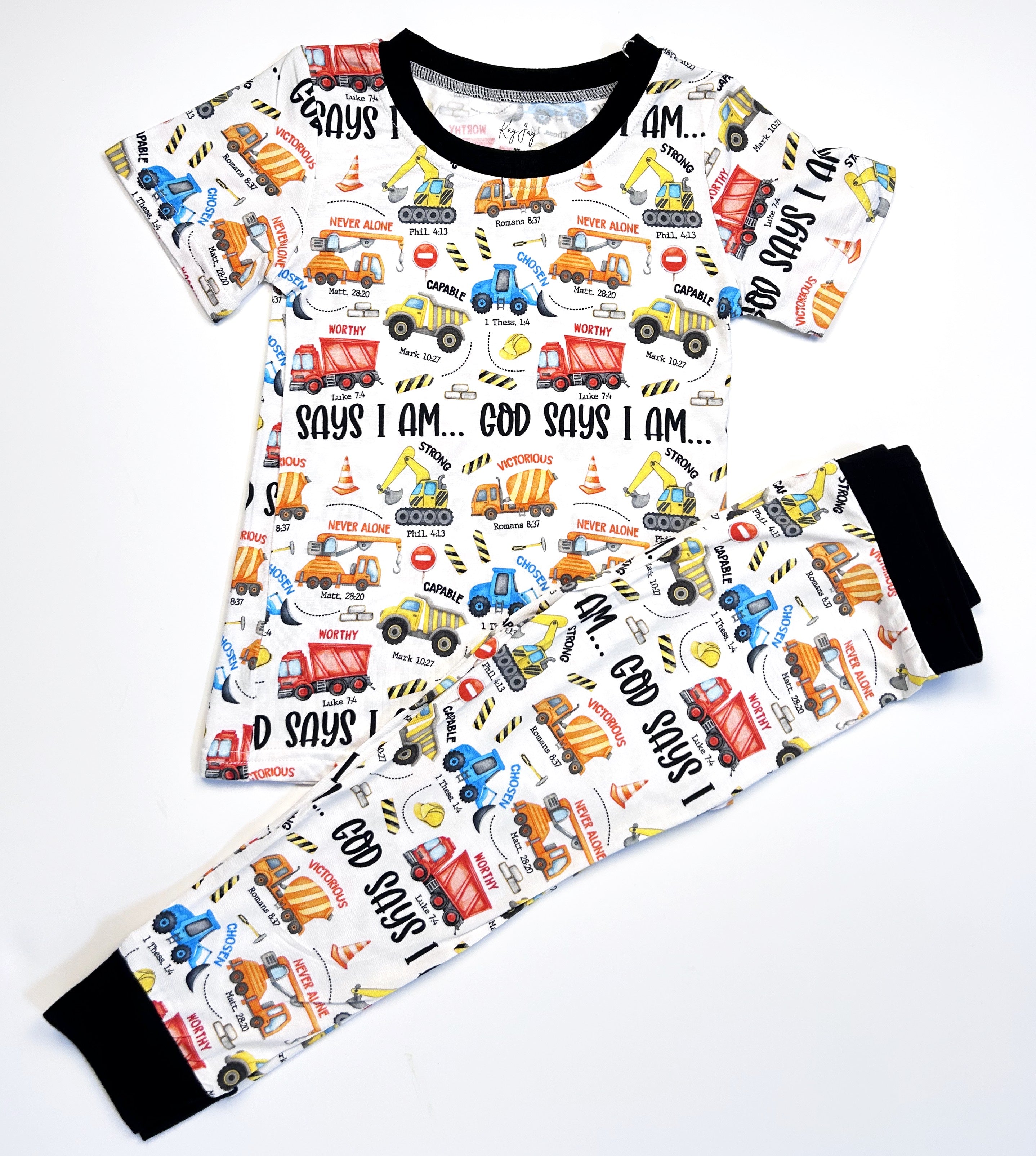 God Says I Am 2-Piece Pajama