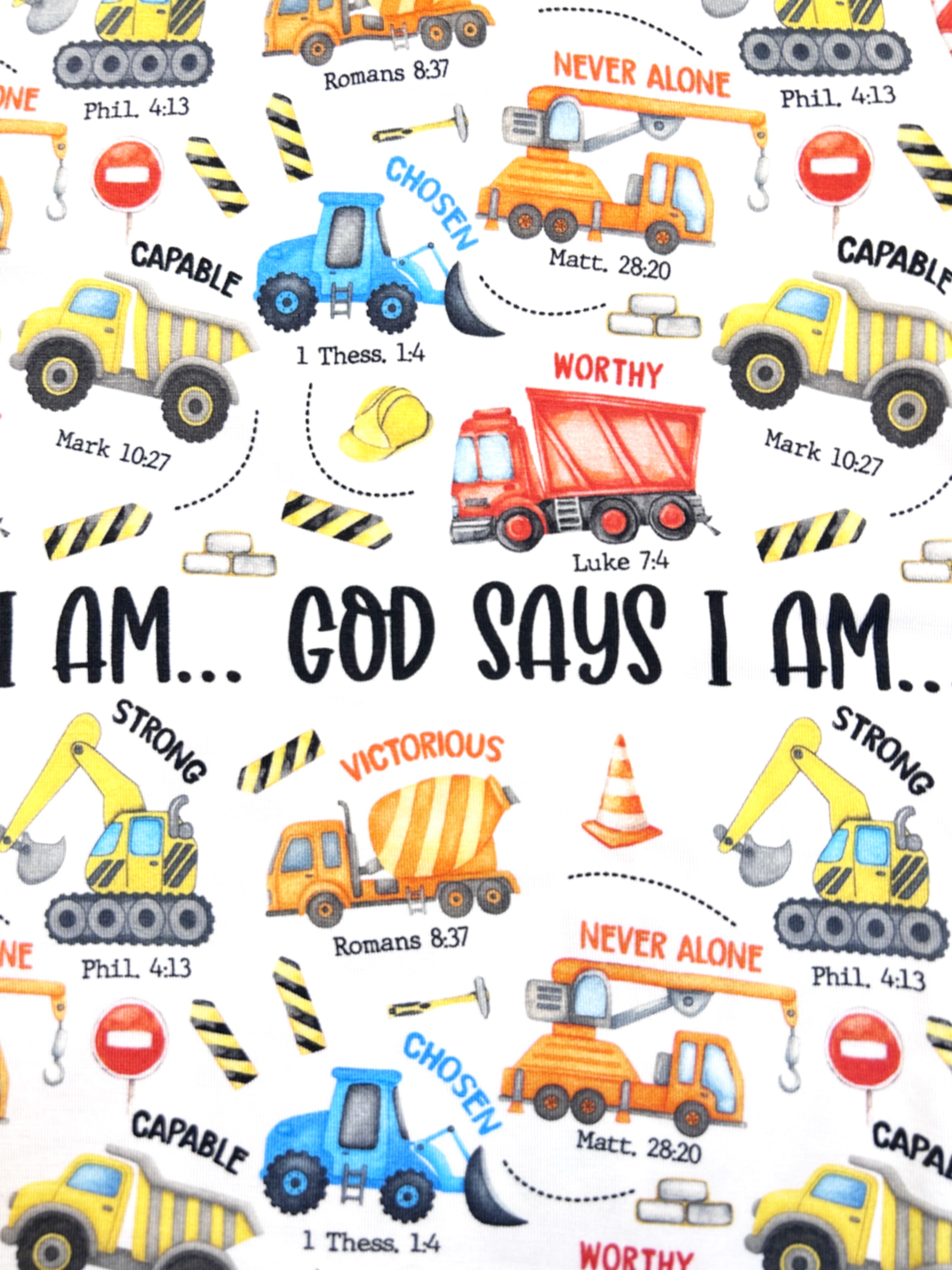 God Says I Am 2-Piece Pajama