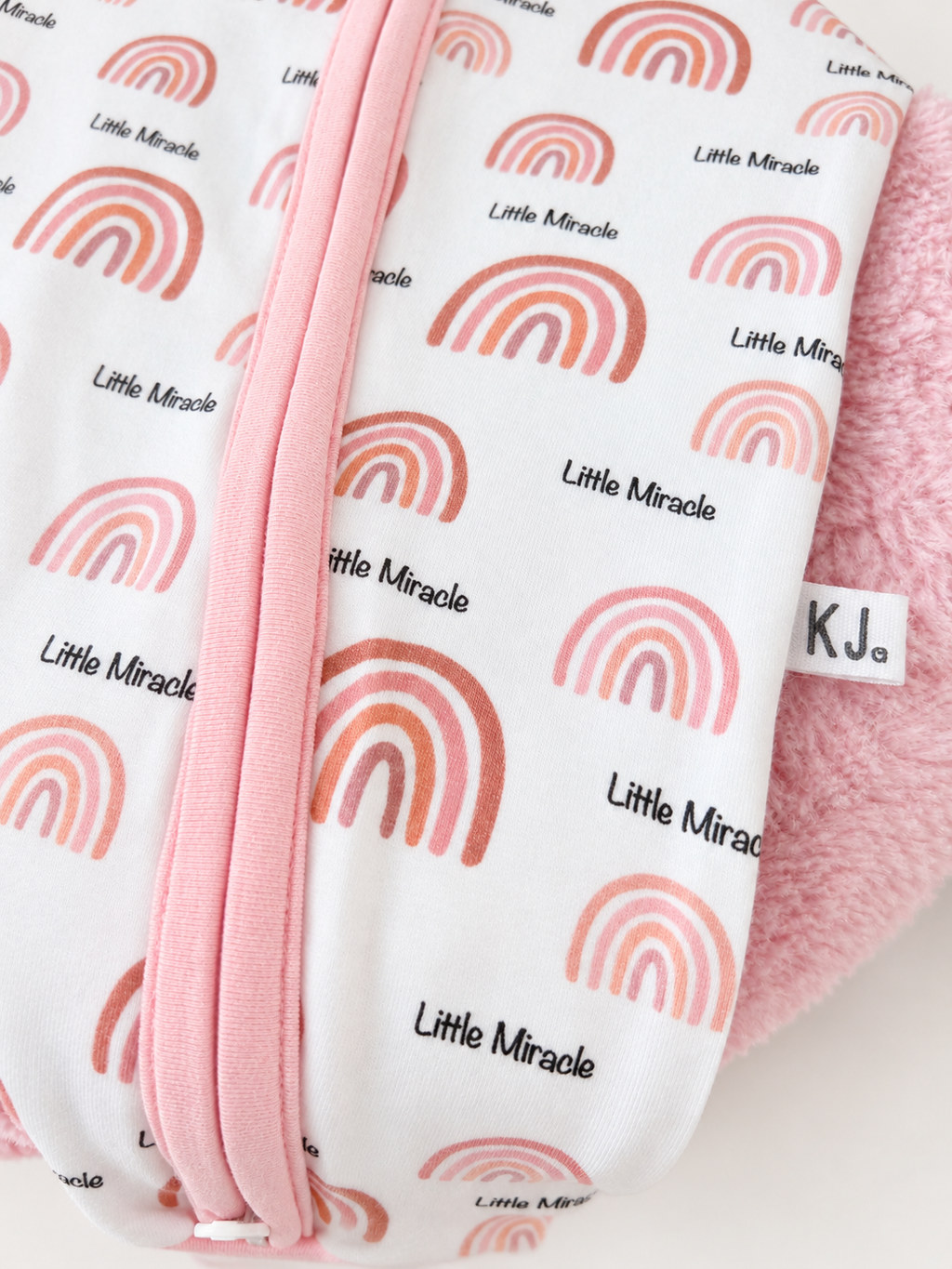 Little Miracle Pink Bamboo Zippy