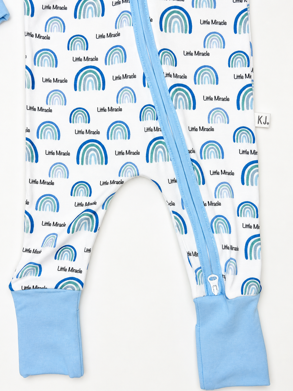 Little Miracle Blue Bamboo Zippy