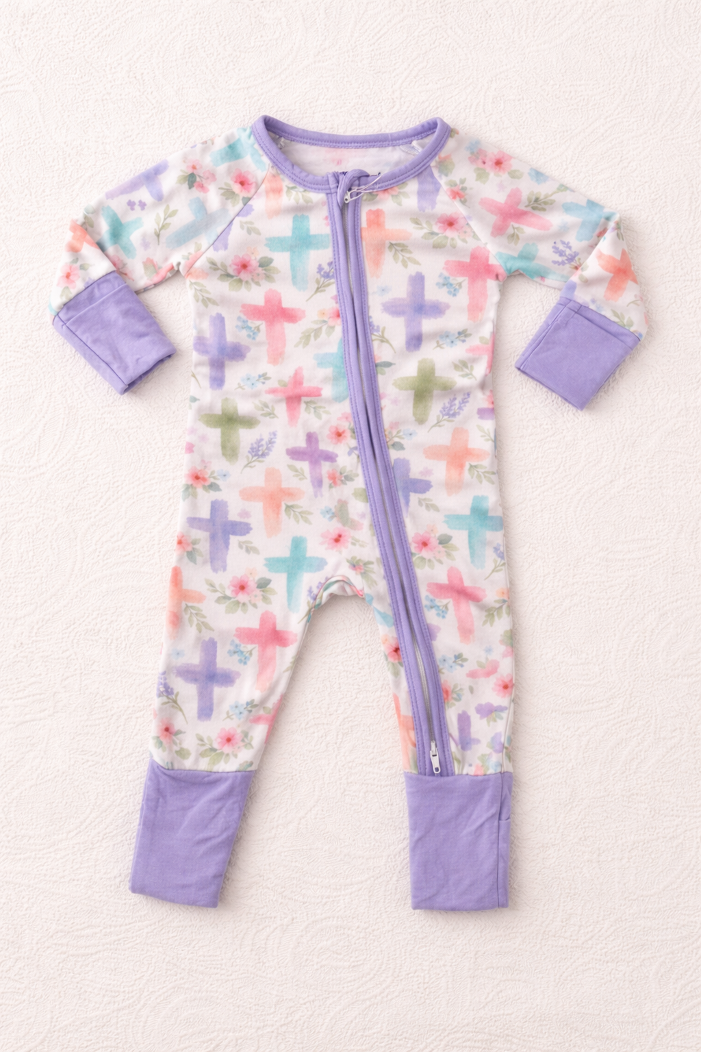 Pastel Crosses Zippy
