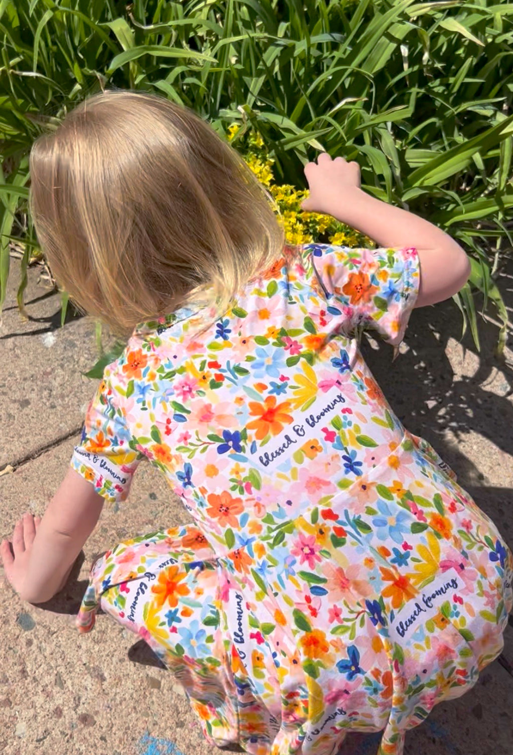 Blessed and Blooming Twirl Dress