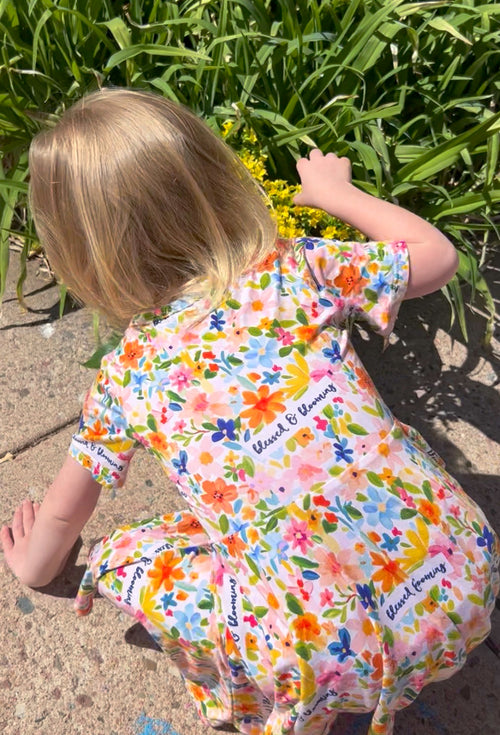 Blessed and Blooming Bodysuit Twirl