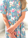 All Thing Are Possible Twirl Dress