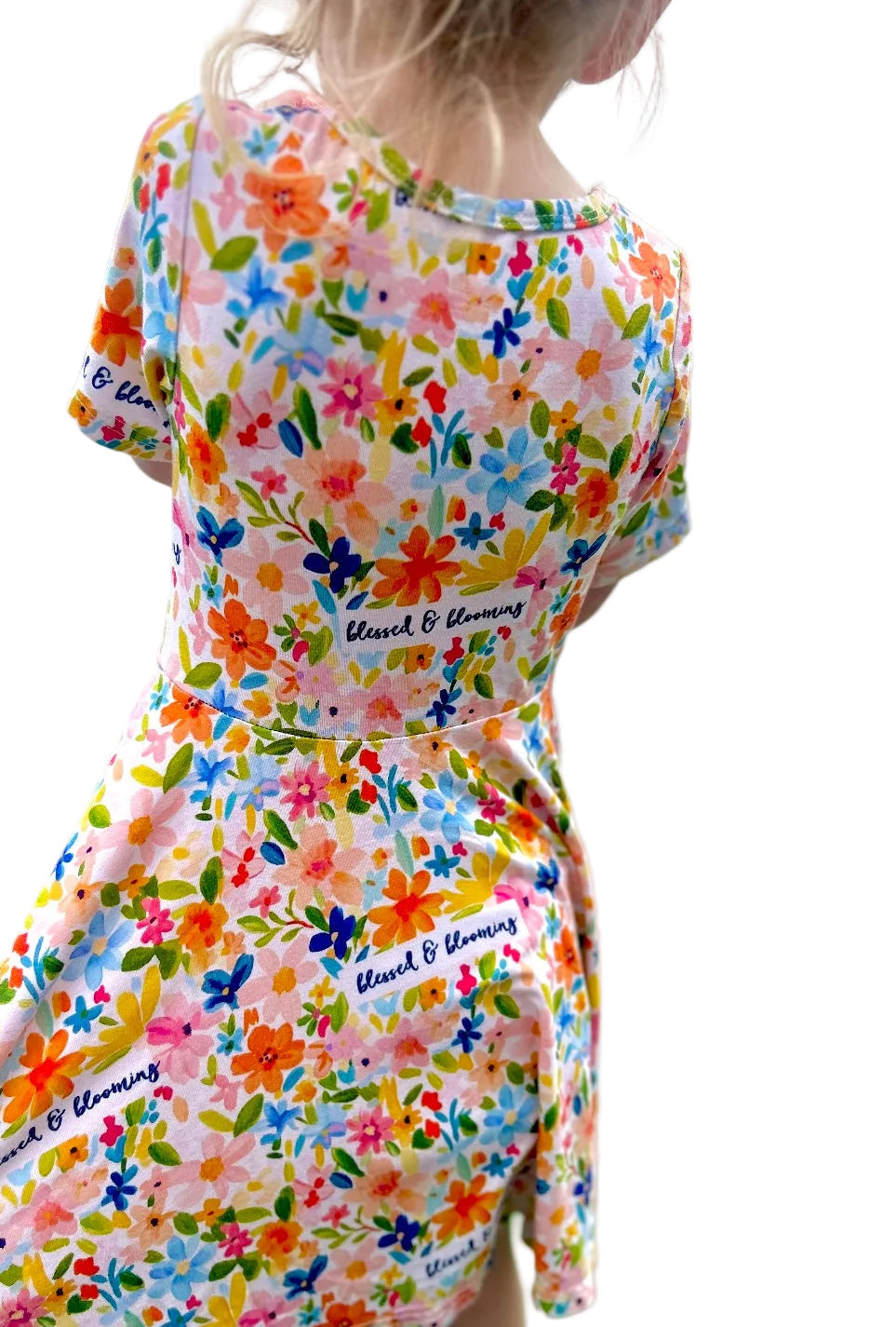 Blessed and Blooming Twirl Dress