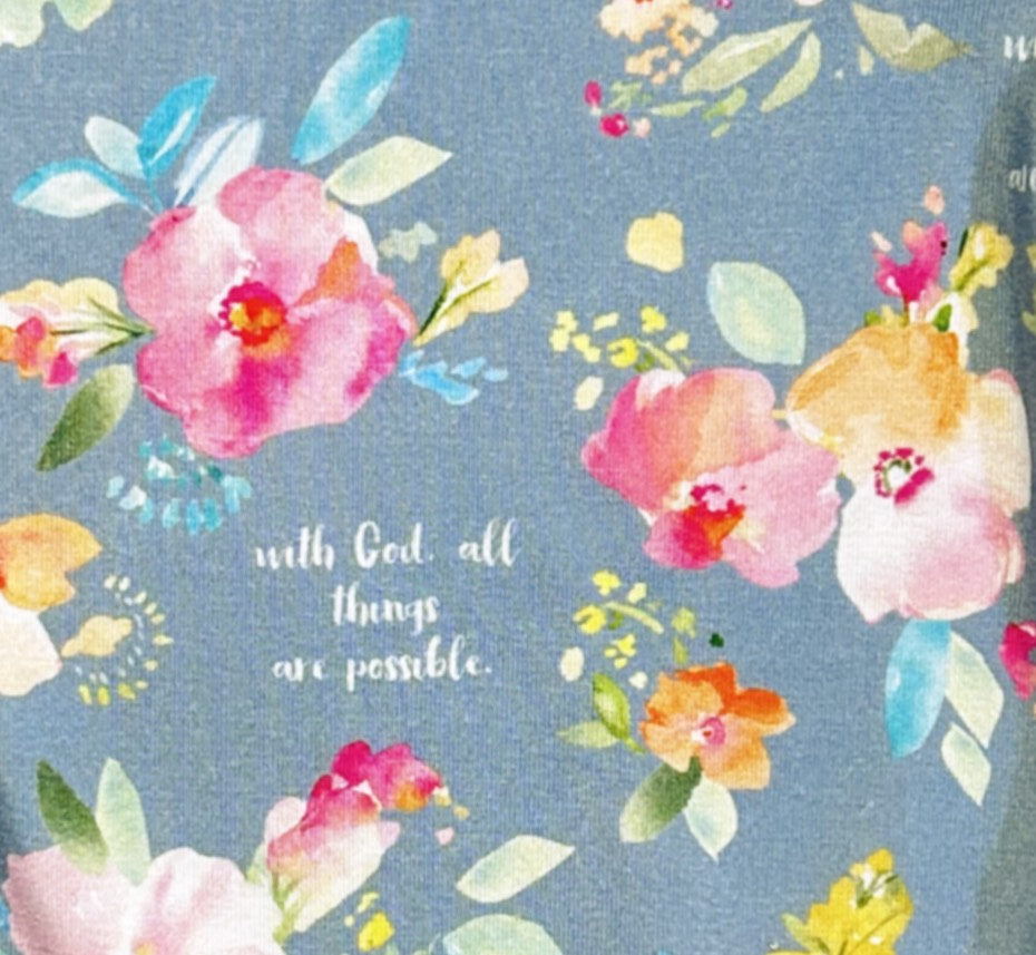 All Things Are Possible Twirl Bodysuit Dress