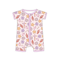 Pre-Order Seashells Bamboo Shortie (Pink)