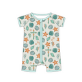 Pre-order Seashells Bamboo Shortie (Green)